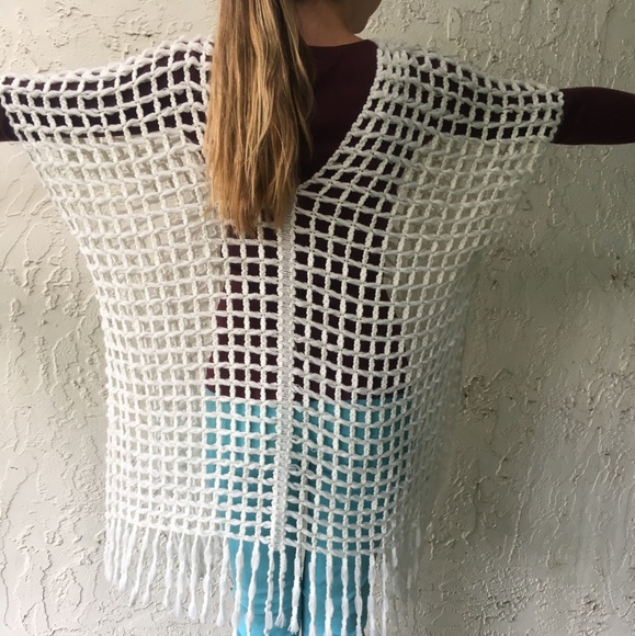 Handmade Shawl | Poncho - Picture 3 of 8